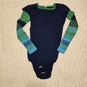 Vintage Large Danskin long sleeve bodysuit